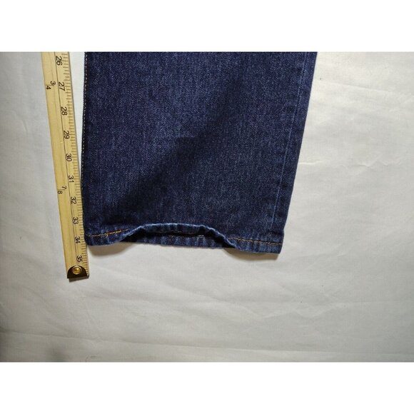 Levi's 517 Jeans Mens 40x34 Bootcut Dark Blue Wash Denim Western Work Rodeo - Picture 6 of 11